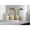 Kingston Brass FSC8953SVL Widespread Bathroom Faucet with Brass Pop-Up, Brushed Brass FSC8953SVL - alternate 5